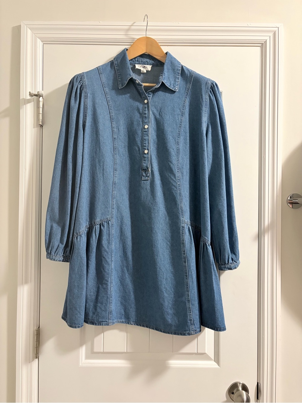 NWOT Able Denim Dress